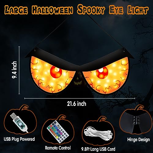 Spooky Eyes Lights - Extra Large Halloween Decor