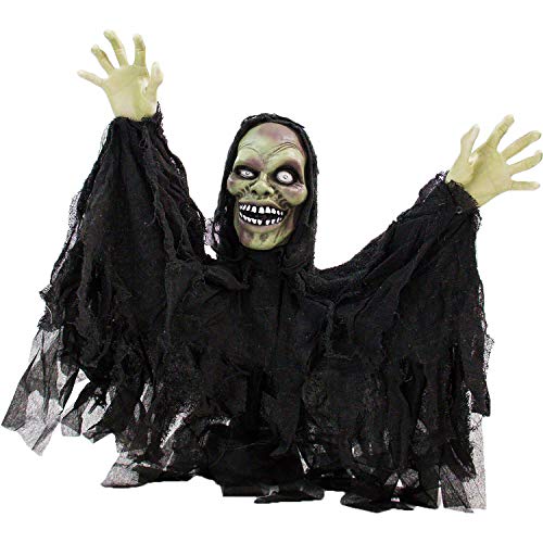 Scary Groundbreaker Ghoul: Animatronic Halloween Decoration