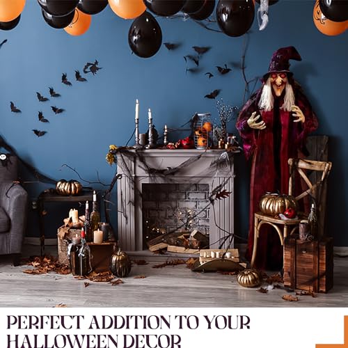 Hanging Talking Witch - Animated Halloween Decoration