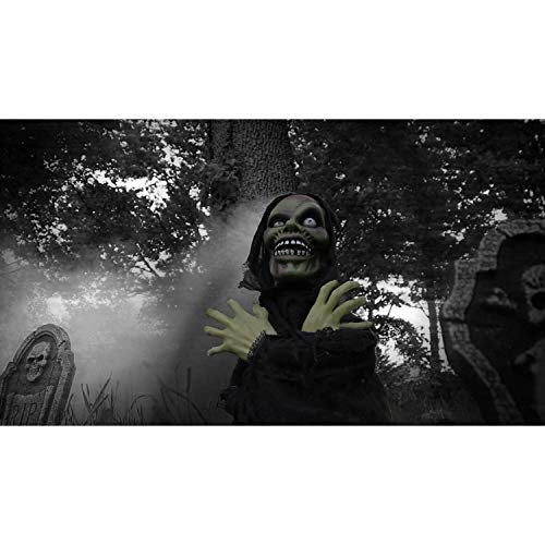 Scary Groundbreaker Ghoul: Animatronic Halloween Decoration
