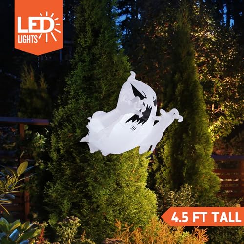 Scary Flying Ghost Inflatable for Halloween Decoration