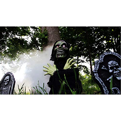 Scary Groundbreaker Ghoul: Animatronic Halloween Decoration