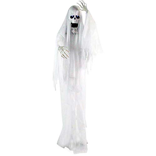 Haunted Hill Ghost: Life-Size Scary Animatronic for Halloween