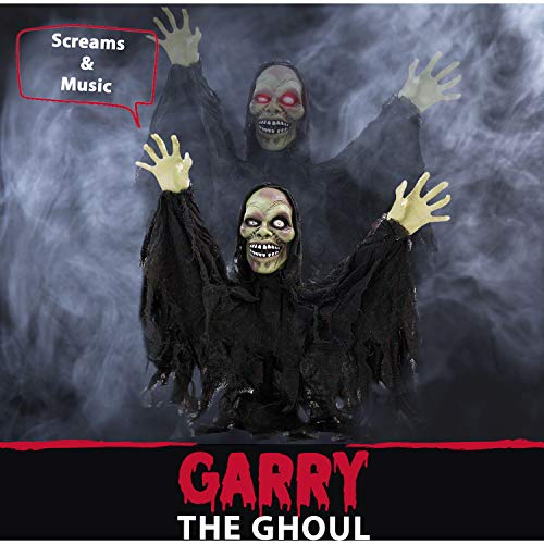 Scary Groundbreaker Ghoul: Animatronic Halloween Decoration