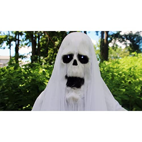 Haunted Hill Ghost: Life-Size Scary Animatronic for Halloween