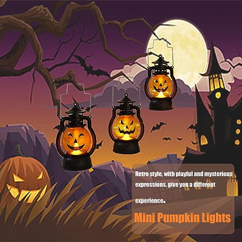 LED Halloween Pumpkin Lantern Lights Fall Decor