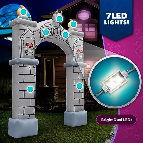 Haunted Cemetery Archway: Inflatable Halloween Decorations