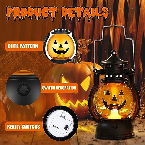 LED Halloween Pumpkin Lantern Lights Fall Decor