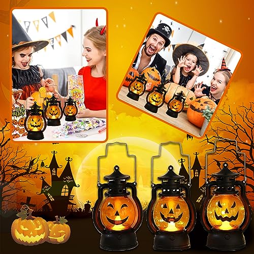 LED Halloween Pumpkin Lantern Lights Fall Decor