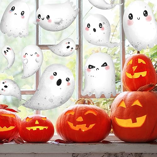Cute Halloween Ghost Window Decor - 9 Sheets