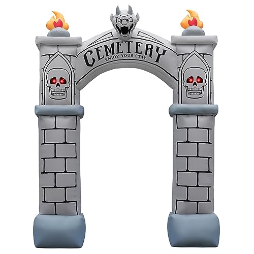 Haunted Cemetery Archway: Inflatable Halloween Decorations