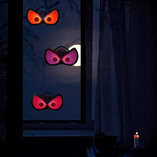 Halloween Spooky Ghost Eyes with Suction Cup (3-Pack)