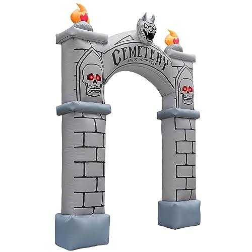 Haunted Cemetery Archway: Inflatable Halloween Decorations