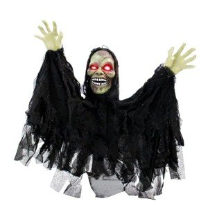 Scary Groundbreaker Ghoul: Animatronic Halloween Decoration