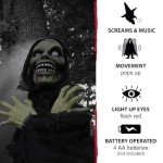 Scary Groundbreaker Ghoul: Animatronic Halloween Decoration
