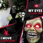 Scary Groundbreaker Ghoul: Animatronic Halloween Decoration