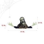 Touch-Activated Zombie Groundbreaker: LED Lights, Creepy Sound Effects