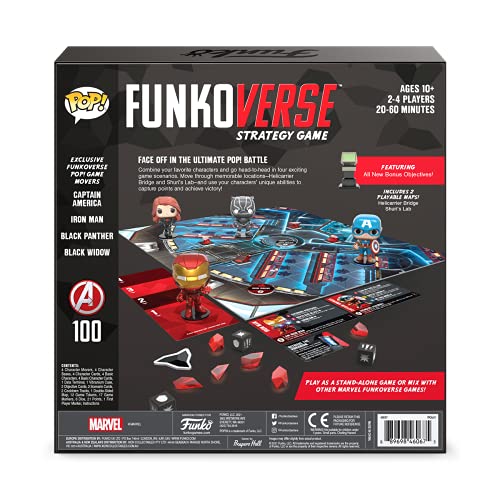 Funkoverse: Marvel 100 4-Pack (Styles May Vary)