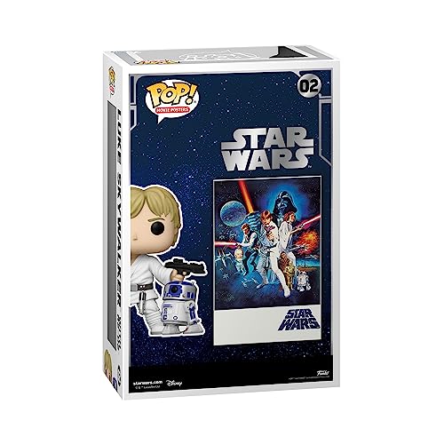 Luke Skywalker with R2-D2 Movie Poster Funko Pop!
