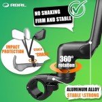 Left-Side Folding Rear View Mirror for E-Bikes