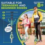 Jovial 2-Wheel Kick Scooter for Kids and Teens