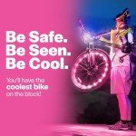 Brightz WheelBrightz Pink Lights for Bikes