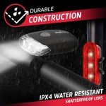 Bright Clip Bike Light - 130 Lumens, Weather Resistant