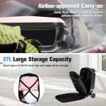 Kids & Adults Ride-On Luggage Scooter - Light Pink