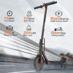 VOLPAM Q1 Electric Scooter - 350W, 15-Mile Range