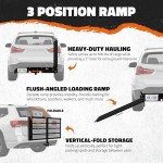 Heavy Duty Hitch Cargo Carrier with Ramp