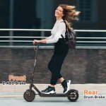 VOLPAM Q1 Electric Scooter - 350W, 15-Mile Range
