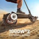 iScooter 1000W Electric Scooter - 50 Miles Range