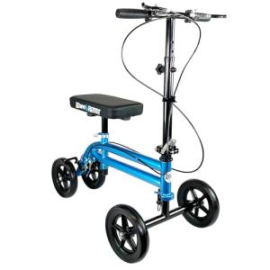 Blue Knee Scooter for Foot Injuries and Surgery