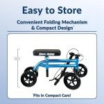 Blue Knee Scooter for Foot Injuries and Surgery