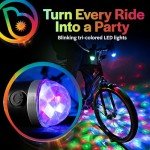 RGB Disco Bike Lights for Night Riding