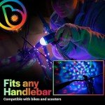 RGB Disco Bike Lights for Night Riding