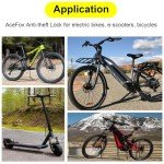 AceFox Heavy-Duty Electric Scooter Lock with Keys