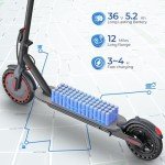 MAXSHOT Folding Electric Scooter with Dual Suspension
