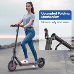 MAXSHOT Folding Electric Scooter with Dual Suspension