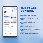 MAXSHOT Folding Electric Scooter with Dual Suspension