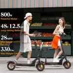 UKOOR Foldable Electric Scooter with Seat, 800W