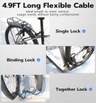 Anweller Fingerprint Bluetooth Anti-Theft Lock for Scooters