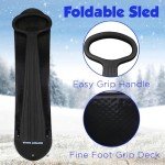 Kid's Lightweight Foldable Winter Ski Scooter
