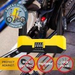 Heavy-Duty U Lock for Bikes and Scooters