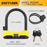 Heavy-Duty U Lock for Bikes and Scooters