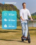 HOVERFLY X3 Adult Electric Scooter – 20MPH, 18-Mile Range
