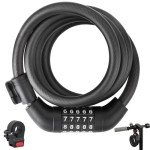 Heavy-Duty 5-Digit Combo Lock for Scooters
