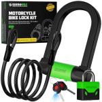 Rhino USA Durable U-Lock for E-Scooters & Bikes