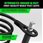 Rhino USA Durable U-Lock for E-Scooters & Bikes