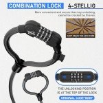 Honszex 41-Inch Security Lock for Scooters & Bikes